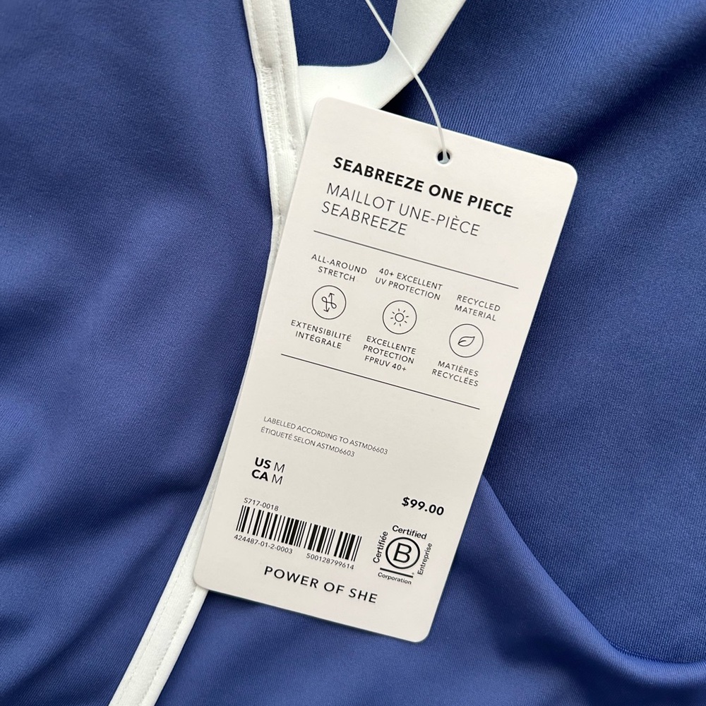 Athleta Seabreeze One Piece Swimsuit - Picture 5 of 6